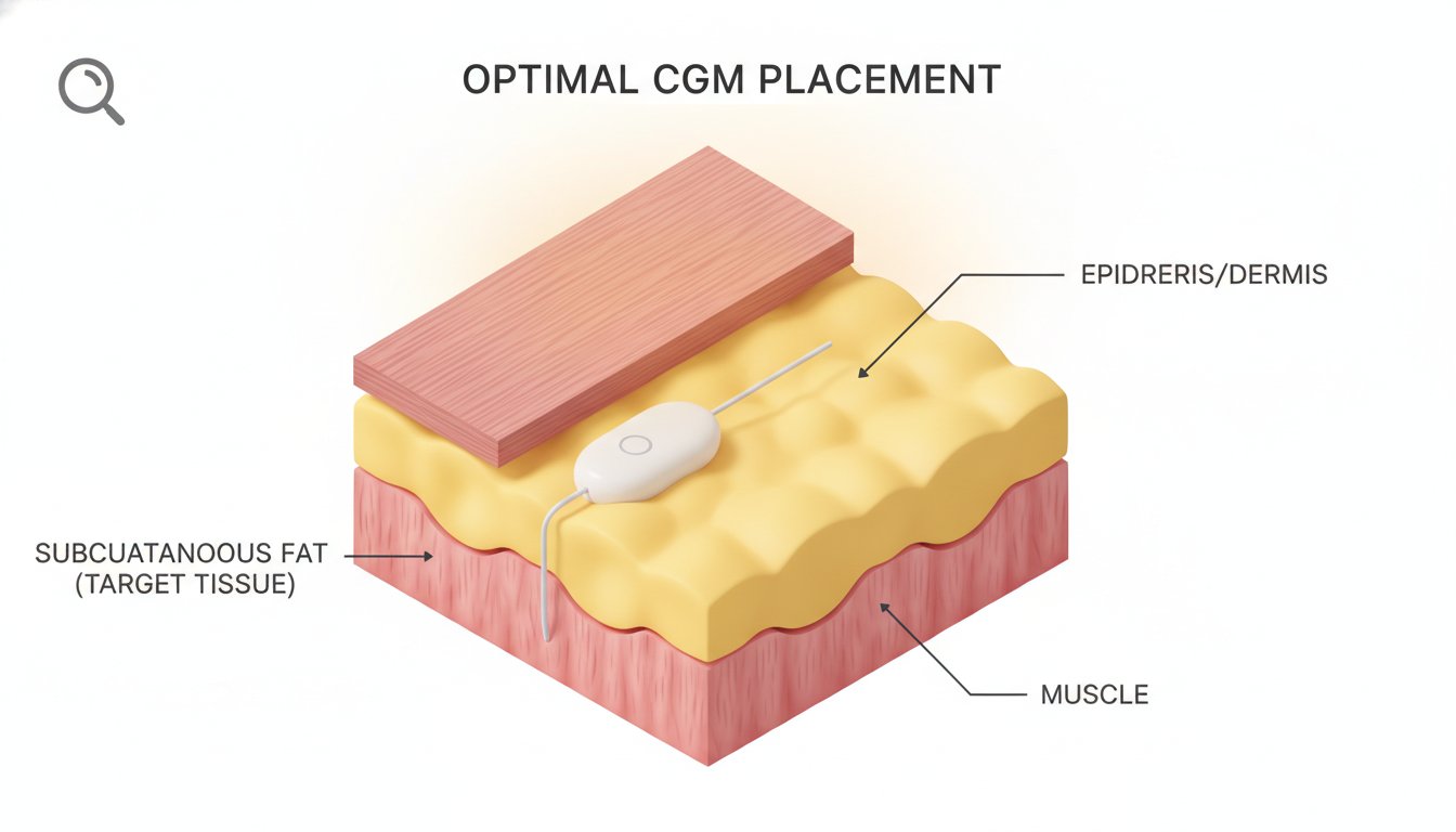 Best CGM Placement Sites for Accuracy and Comfort - illustration 1