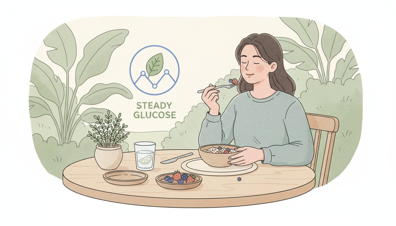 Breathwork and Mindfulness to Lower Glucose Spikes - illustration 2