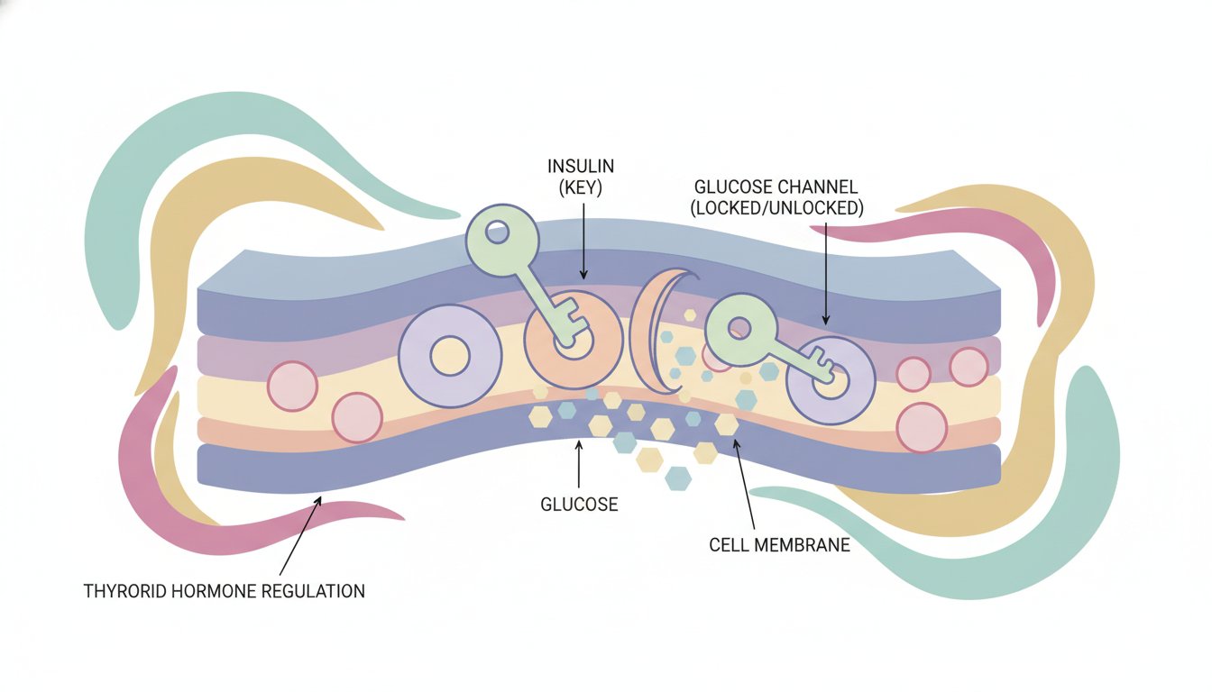 How Thyroid Hormones Impact Your Blood Sugar - illustration 2