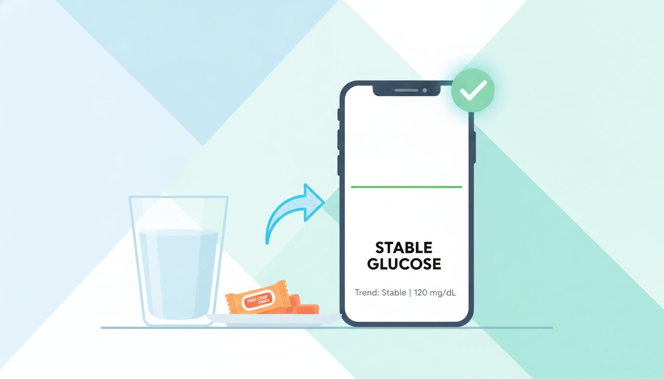 How to Safely Read and Respond to CGM Trend Arrows - illustration 2