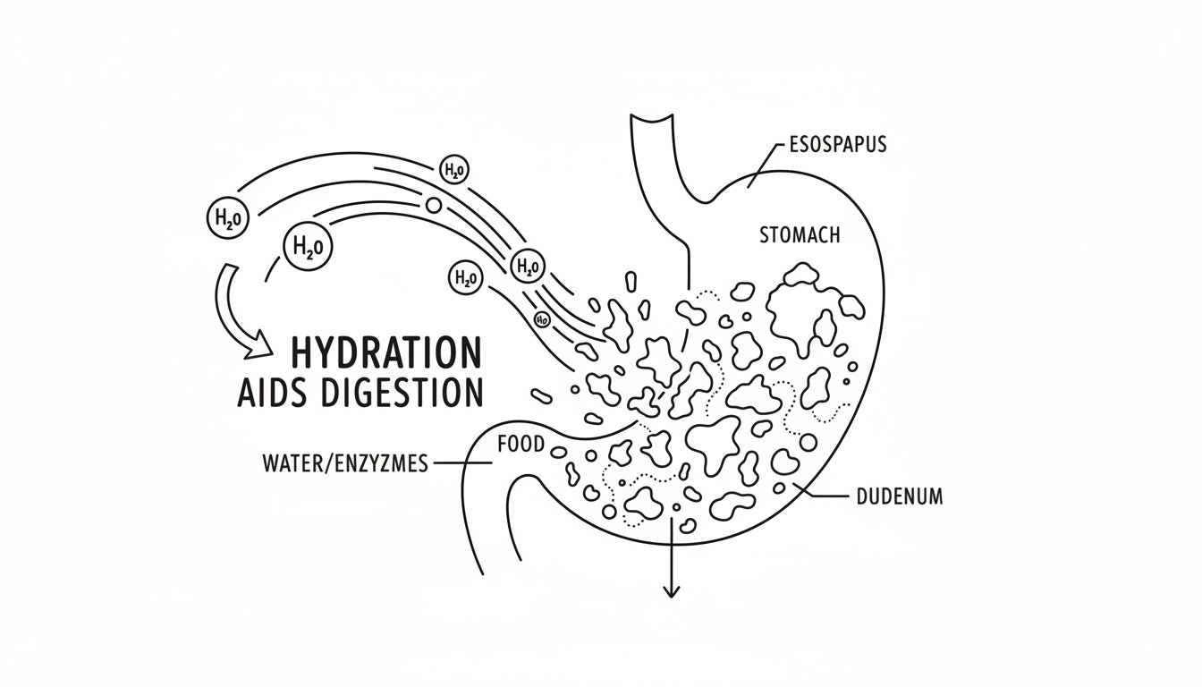 Hydration Timing: Impact on Post-Meal Glucose Peaks - illustration 1