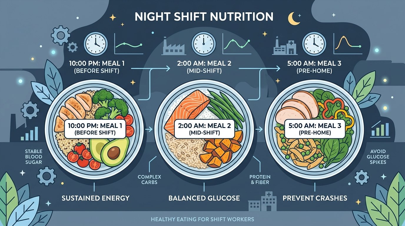 Managing Glucose Levels During Night Shifts - illustration 1