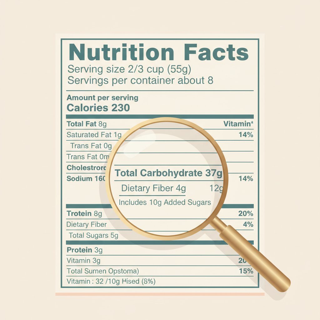 Mastering Food Labels to Prevent Glucose Spikes