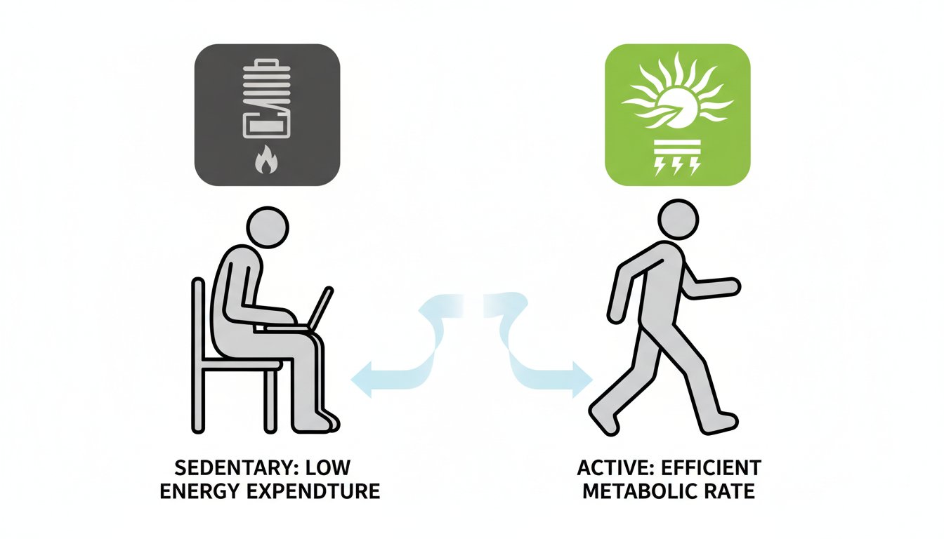 Post-Meal Walking: Optimal Timing for Blood Sugar Control - illustration 2