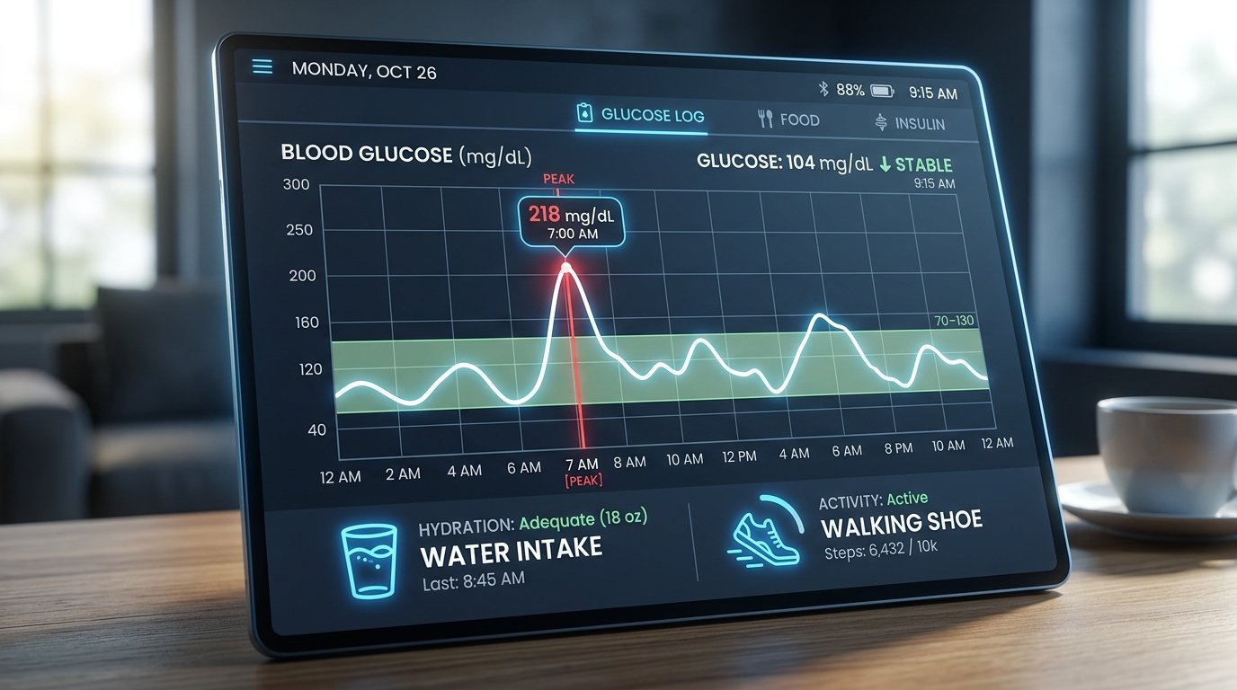 Understanding the Foot-on-the-Floor Glucose Spike - illustration 2